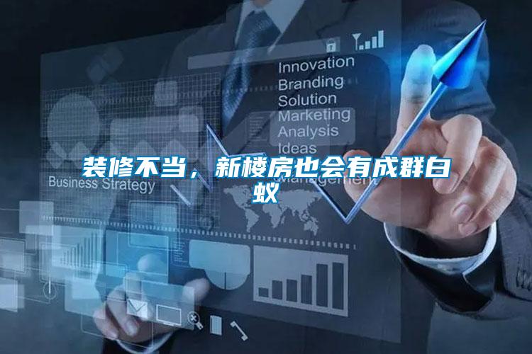 裝修不當(dāng),新樓房也會(huì)有成群白蟻