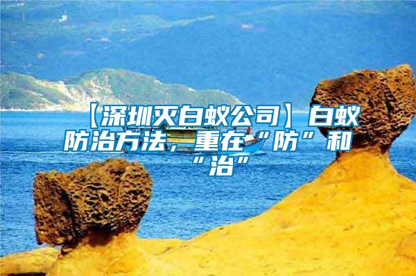 【深圳滅白蟻公司】白蟻防治方法，重在“防”和“治”